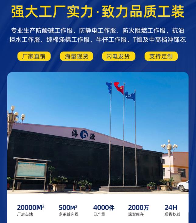 耐酸堿防毒服